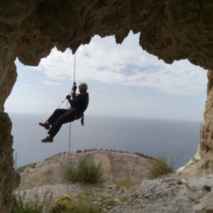 CAVING SPELEOLOGY POTHOLING NERJA